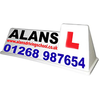 High Riser Magnetic Roof Sign